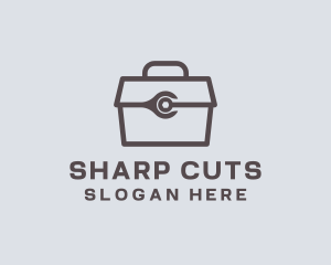 Minimalist Tool Toolbox logo design