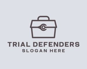 Minimalist Tool Toolbox logo design