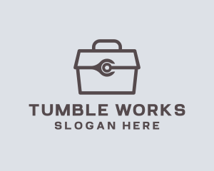 Minimalist Tool Toolbox logo design