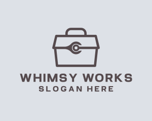 Minimalist Tool Toolbox logo design