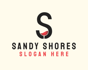 Letter S Winery logo design