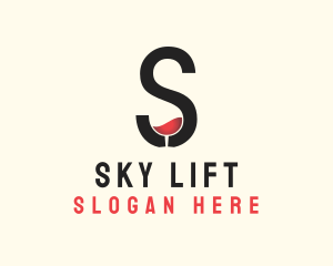 Letter S Winery logo design