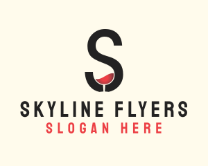 Letter S Winery logo design