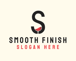 Letter S Winery logo design