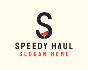 Letter S Winery logo design