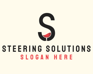 Letter S Winery logo design