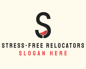 Letter S Winery logo design