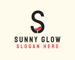 Letter S Winery logo design