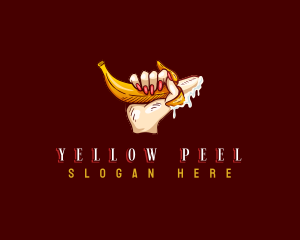 Hand Banana Seductive logo design