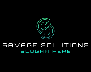 Cyber Tech Software logo design