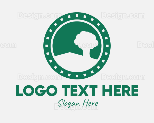 Green Tree Planting Logo