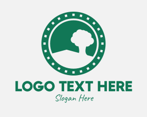 Green Tree Planting Logo