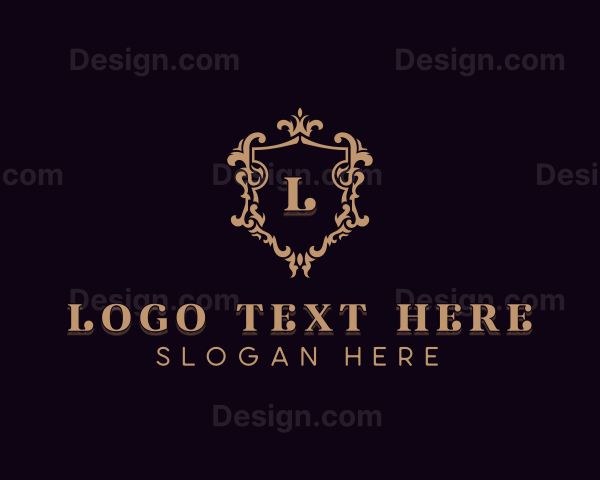 Stylish Royal Wedding Logo