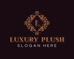 Luxurious Floral Ornament logo design