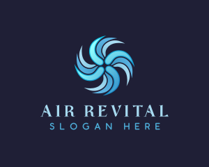 Air Cool HVAC logo design