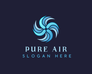 Air Cool HVAC logo design