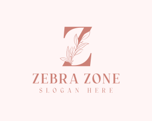 Elegant Leaves Letter Z logo design