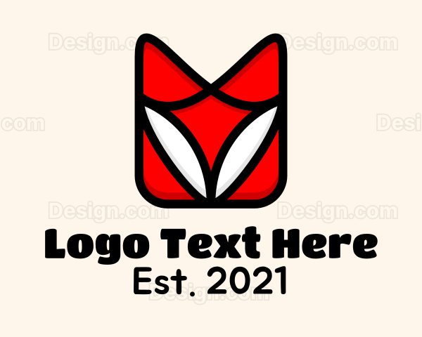 Red Fox Wildlife Logo