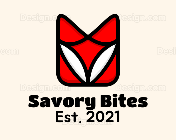 Red Fox Wildlife Logo
