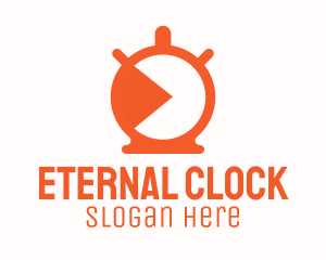 Orange Stopwatch Timer logo