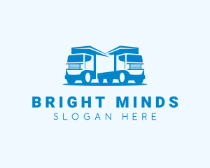 Delivery Truck Transportation logo