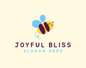 Happy Bee Nursery logo design