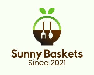 Organic Natural Restaurant logo design