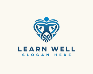 Love Heart Wellness logo design