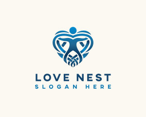 Love Heart Wellness logo design