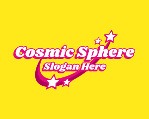 Cosmic Star Rave logo design