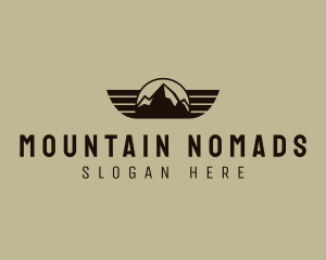 Mountain Wings Adventure logo design