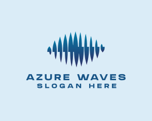 Frequency Wave Audio Technology logo design