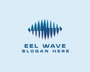 Frequency Wave Audio Technology logo design