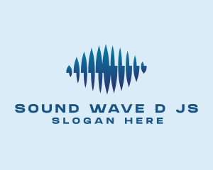 Frequency Wave Audio Technology logo design