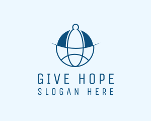 Human Globe Organization logo design