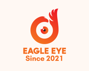 Phoenix  Eye Lens logo design