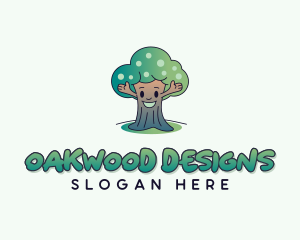 Oak Tree Horticulture logo design