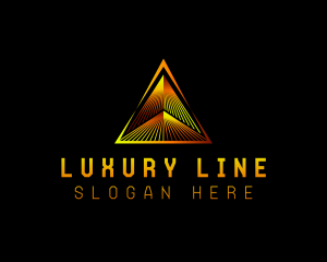 Luxury Pyramid Consultant logo design