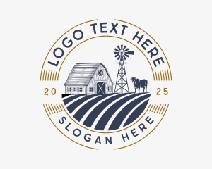 Agriculture Rural Barn logo