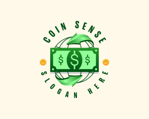 Dollar Money Exhange logo design