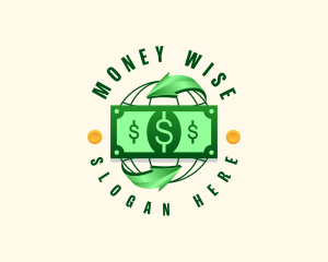 Dollar Money Exhange logo design