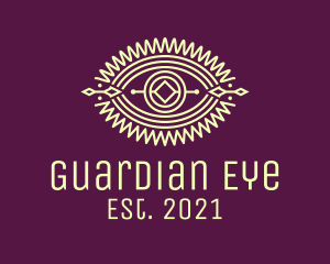 Tribal Eye Surveillance  logo design