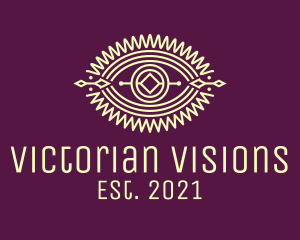 Tribal Eye Surveillance  logo design