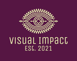 Tribal Eye Surveillance  logo design