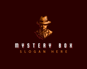 Mysterious Detective Investigator logo design