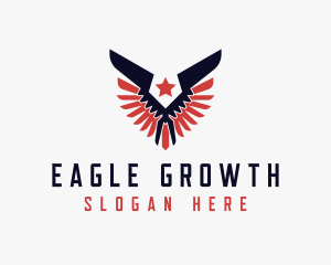 United States Eagle Star  logo design