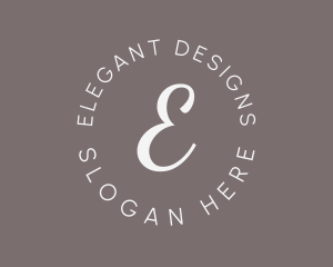 Feminine Luxury Elegant logo design