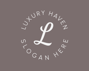 Feminine Luxury Elegant logo design