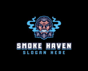 Caveman Smoke Vape Gaming logo