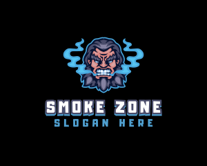 Caveman Smoke Vape Gaming logo